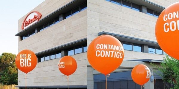 Globos Gigantes Takeda Contamos Contigo