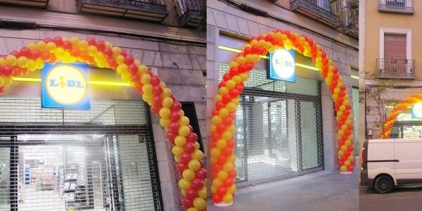 Arco de Globos para Lidl